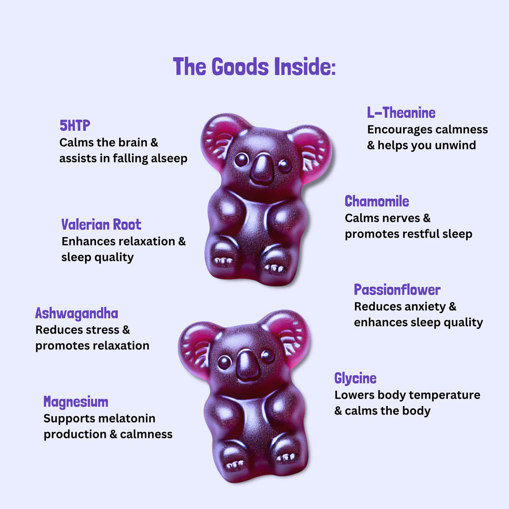 DailyWellVitamins™ Sleep Gummies (Sugar Free) 1 Month Supply